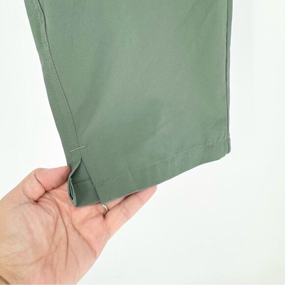 Eddie Bauer Women's Departure Ankle Pants In Alpine Green Size L Athleisure Gorp - Picture 7 of 15